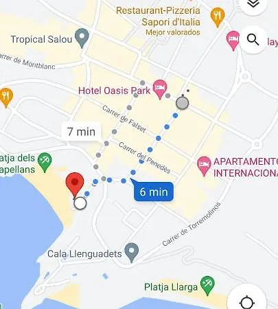 Magnificas Vistas En Zona Turistica De Apartment Salou